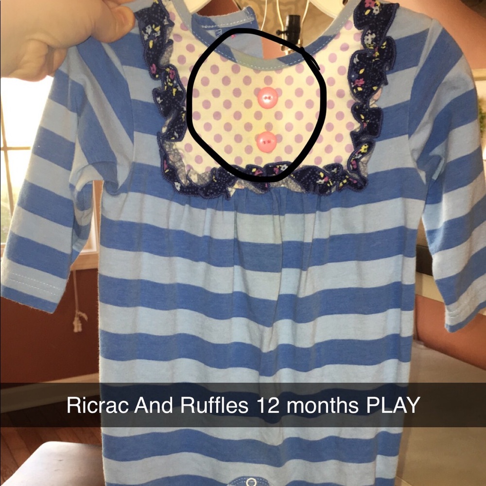 Ricrac And Ruffles Romper